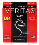 DR Strings VTE-9 Veritas Electric Guitar Strings - .009-.042 Light