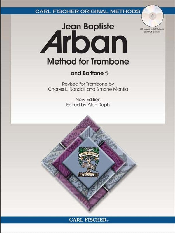 Carl Fischer Arban Method for Trombone Book