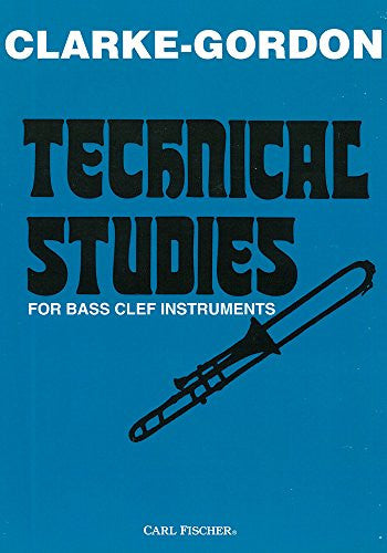 Clark-Gordon Technical Studies for Bass Clef Instruments
