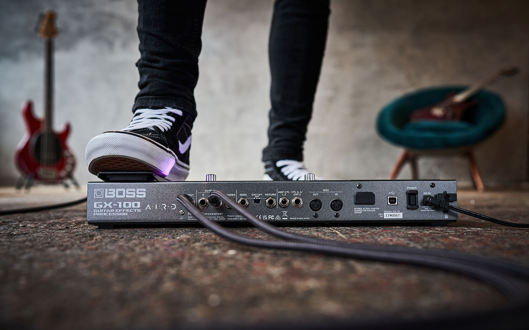 BOSS GX-100 Multi Effects Board