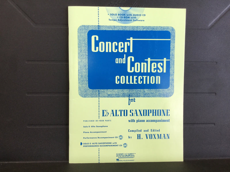 Concert and Contest Collection for Alto Saxophone