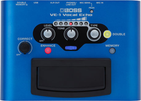 Boss VE-1 Vocal Echo (Demo)